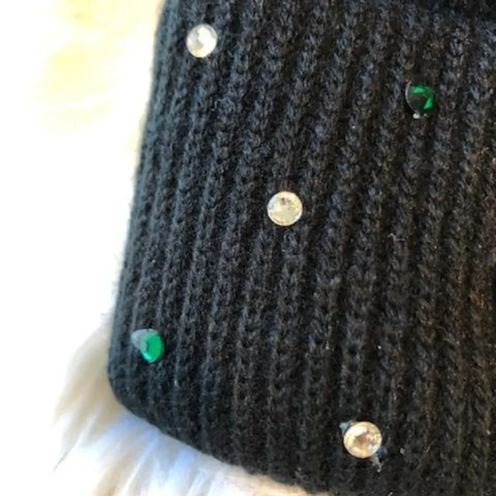 Aldo Snake/Stud Beanie Hat